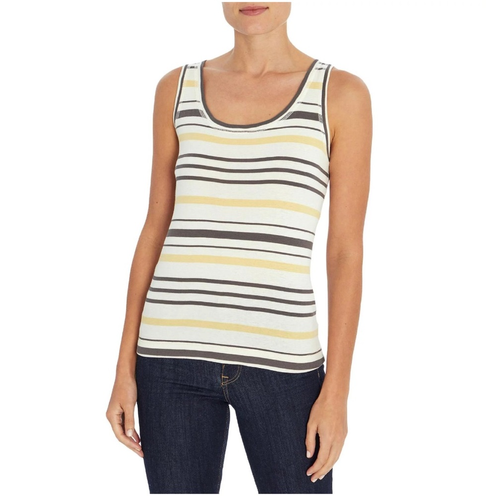 Three Dots 1X1 Stripe Tank